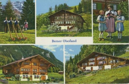 Berner Oberland - Schweiz - Häuser und Trachten Berner Oberland - Schweiz - Häuser und Trachten