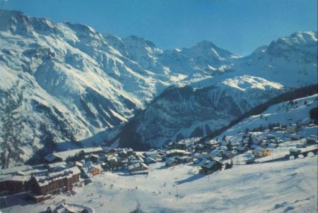 Mürren - Schweiz - Ansicht im Winter Mürren - Schweiz - Ansicht im Winter