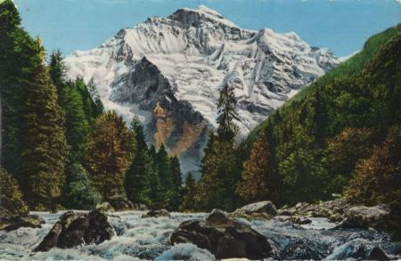 Jungfrau - Schweiz - mit Lütschine Jungfrau - Schweiz - mit Lütschine