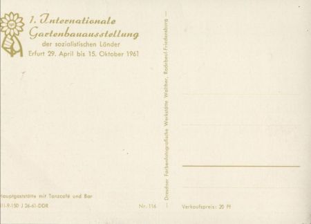 Erfurt - Gartenbauausstellung