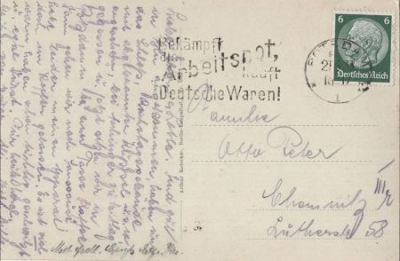 Potsdam, Sanssouci - Schloss, Terrassenpartie