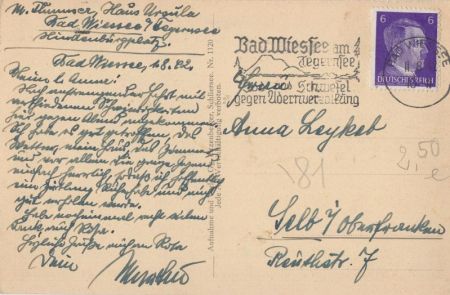 Bad Wiessee - von oben