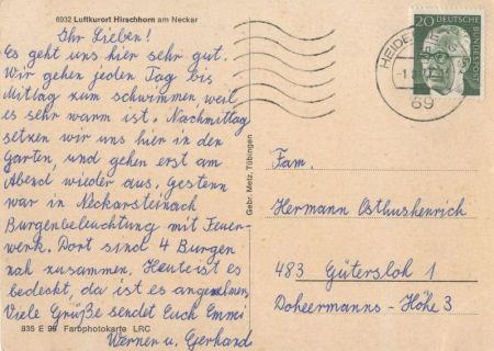 Hirschhorn - Ansicht Hirschhorn - Ansicht