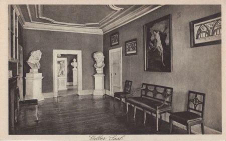 Weimar - Goethe-Nationalmuseum, Gelber Saal Weimar - Goethe-Nationalmuseum, Gelber Saal