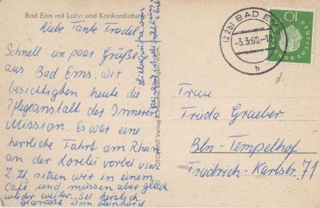 Bad Ems - mit Lahn und Konkordiaturm Bad Ems - mit Lahn und Konkordiaturm