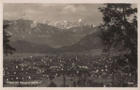Villach - Österreich - mit Mangart Villach - Österreich - mit Mangart