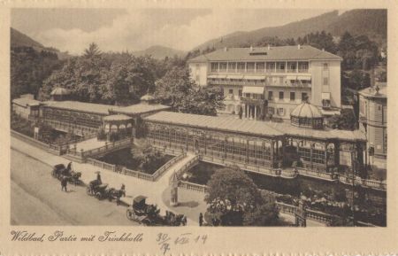 Bad Wildbad - Partie mit Trinkhalle Bad Wildbad - Partie mit Trinkhalle