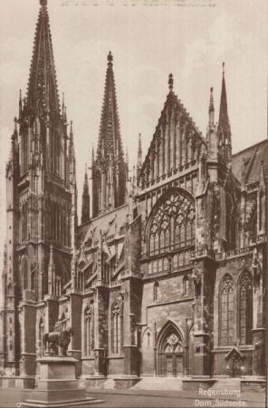 Regensburg - Dom, Südseite Regensburg - Dom, Südseite