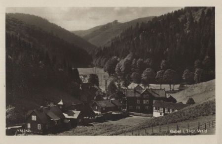 Gabel, Rennsteig - Ansicht Gabel, Rennsteig - Ansicht