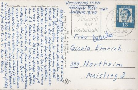 Altenau - Leuchtfontäne