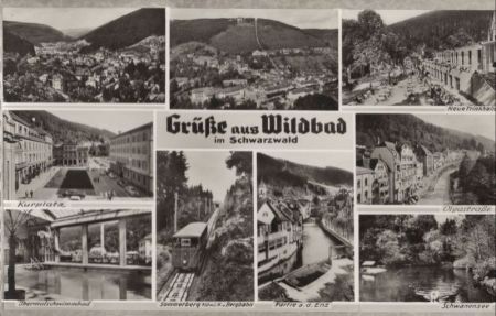 Bad Wildbad im Schwarzwald - 9 Bilder Bad Wildbad im Schwarzwald - 9 Bilder