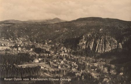 Kurort Oybin - vom Scharfenstein Kurort Oybin - vom Scharfenstein