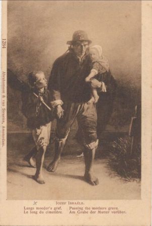Josef Israels - Am Grab der Mutter Josef Israels - Am Grab der Mutter