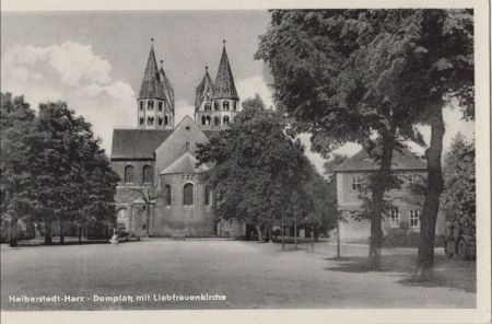 Halberstadt - Domplatz Halberstadt - Domplatz