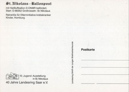 St. Nikolaus - Ballonpost St. Nikolaus - Ballonpost