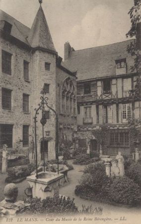 Le Mans - Frankreich - Cour de Musee Le Mans - Frankreich - Cour de Musee