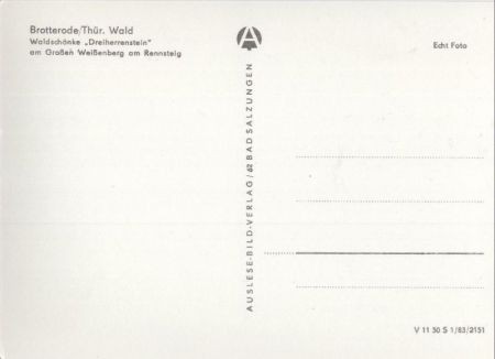 Brotterode - Waldschänke Dreiherrenstein