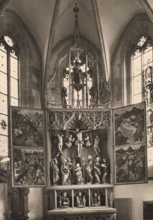 Creglingen - Herrgottskirche, Choraltar Creglingen - Herrgottskirche, Choraltar