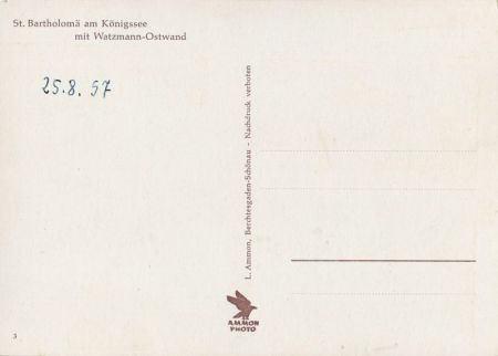 Schönau - St. Bartholomä - Königssee