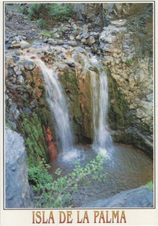 Caldera de Taburiente - Spanien - Cascada de Colores Caldera de Taburiente - Spanien - Cascada de Colores