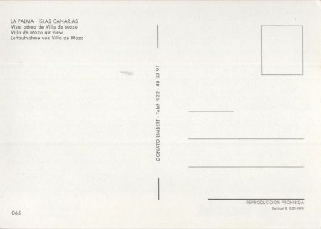 Villa de Mazo - Spanien - Vista aerea