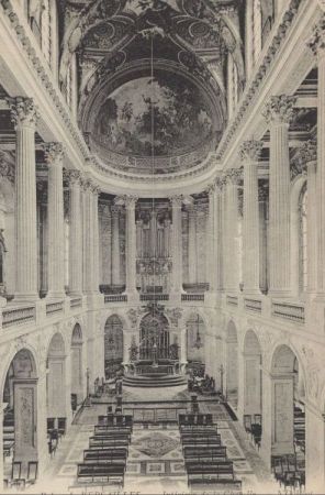 Versailles - Frankreich - Chapelle, Interieur Versailles - Frankreich - Chapelle, Interieur