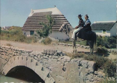 Camargue - Frankreich - Reitendes Paar Camargue - Frankreich - Reitendes Paar