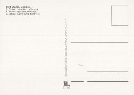 Stams - Österreich - Basilika, Hochaltar Stams - Österreich - Basilika, Hochaltar