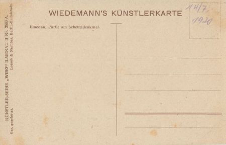 Ilmenau - Partie am Schffeldenkmal Ilmenau - Partie am Schffeldenkmal