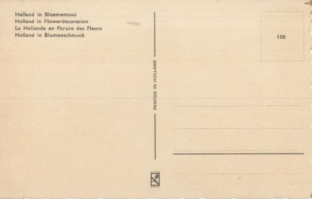 Holland - Niederlande - Blumenschmuck