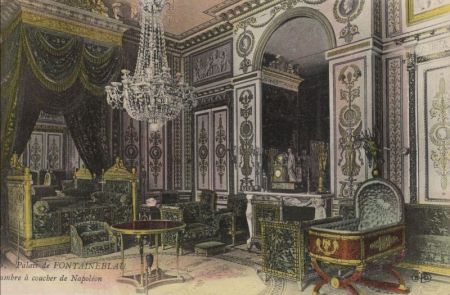 Fontainebleau - Frankreich - Chambre a coucher de Napoleon Fontainebleau - Frankreich - Chambre a coucher de Napoleon