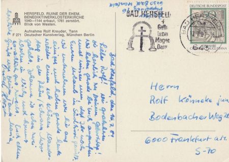 Bad Hersfeld - Benediktinerklosterkirche