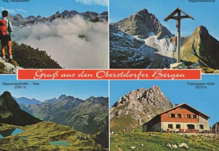 Oberstdorf - Gruß aus den Bergen Oberstdorf - Gruß aus den Bergen