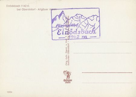 Oberstdorf-Einödsbach - Ansicht Oberstdorf-Einödsbach - Ansicht