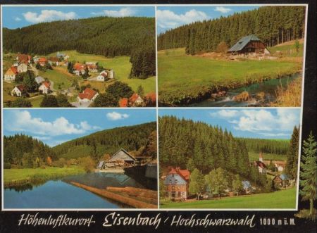 Eisenbach (Hochschwarzwald) - 4 Bilder Eisenbach (Hochschwarzwald) - 4 Bilder