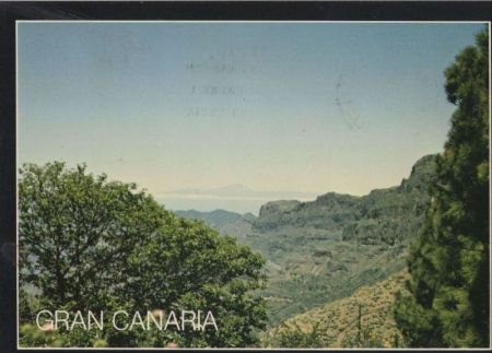 Gran Canaria - Spanien - Vista del Teide desde Tejeda Gran Canaria - Spanien - Vista del Teide desde Tejeda