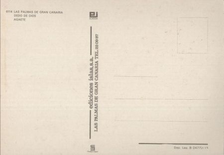 Las Palmas - Spanien - Dedo de Dios
