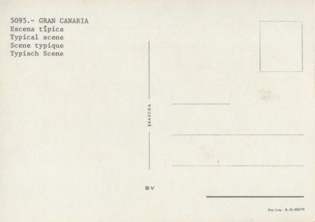 Gran Canaria - Spanien - Escena tipica