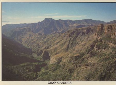 Tejeda - Spanien - Barranco de Siberio Tejeda - Spanien - Barranco de Siberio