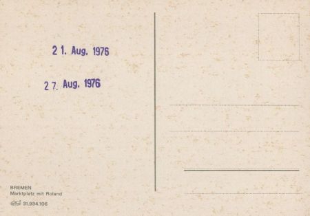 Ense-Bremen - Marktplatz mit Roland