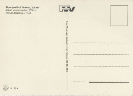 Pertisau - Österreich - Alpengasthof Gramai