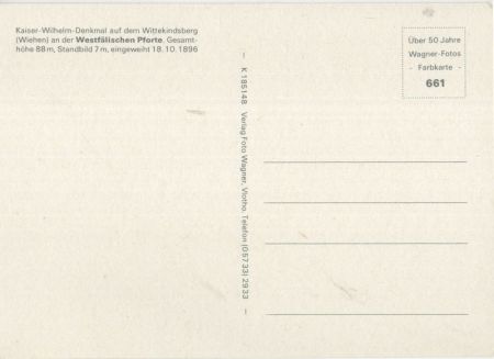 Porta Westfalica - Kaiser-Wilhelm-Denkmal