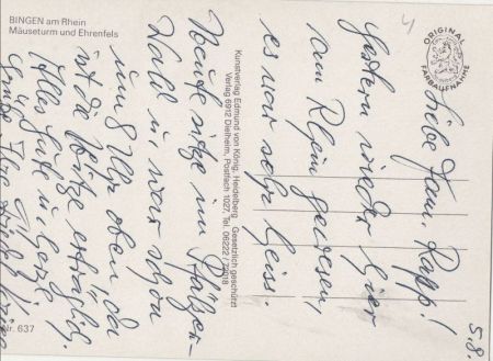 Bingen - Ehrenfels und Mäuseturm