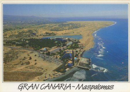 Maspalomas - Spanien - Fliegeraufnahme Maspalomas - Spanien - Fliegeraufnahme