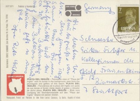 Playa del Inglés - Spanien - Ansicht