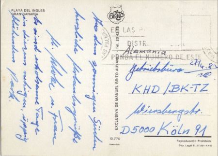 Playa del Inglés - Spanien - Ansicht
