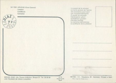 Arucas - Spanien - Catedral
