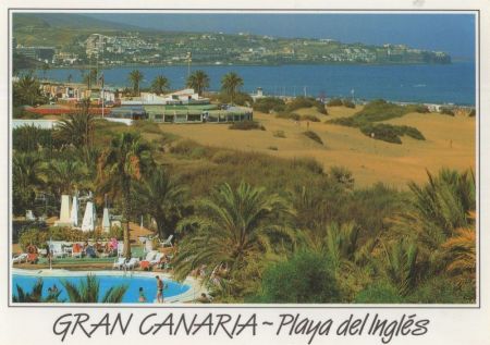 Playa del Inglés - Spanien - Amsicht Playa del Inglés - Spanien - Amsicht