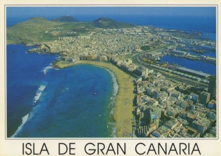 Las Palmas - Spanien - aus der Luft Las Palmas - Spanien - aus der Luft
