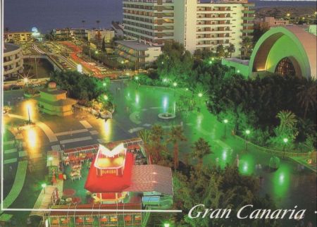 Playa del Inglés - Spanien - Nachtbild Playa del Inglés - Spanien - Nachtbild